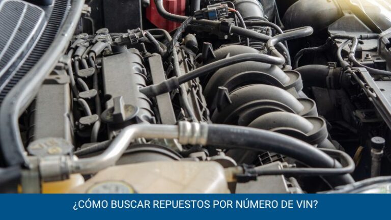 Cómo buscar repuestos por número de VIN