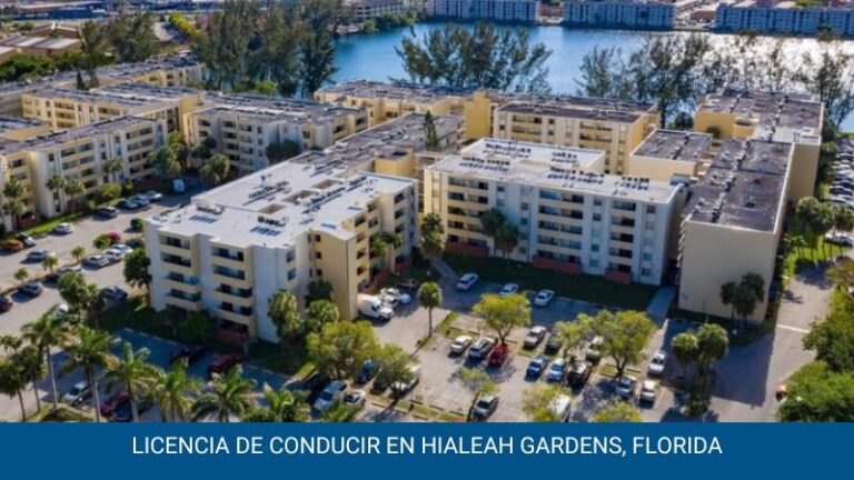 Licencia de conducir en Hialeah Gardens, Florida