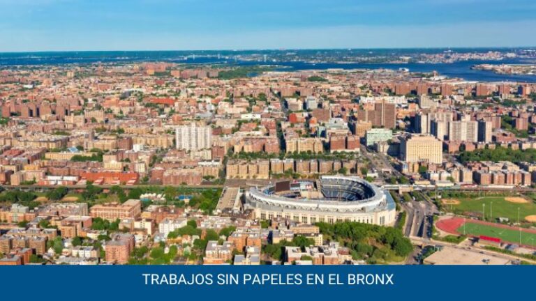 trabajos sin papeles en el bronx