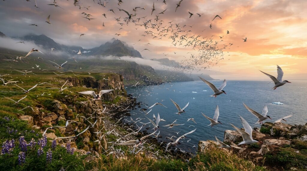 Imagen representativa de Aves con Comportamientos Migratorios Asombrosos