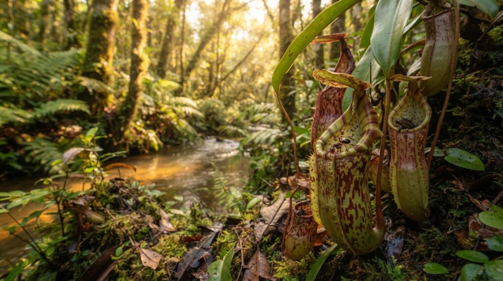 Imagen representativa de Plantas Carnívoras: Cómo Cazan Sin Moverse del Lugar