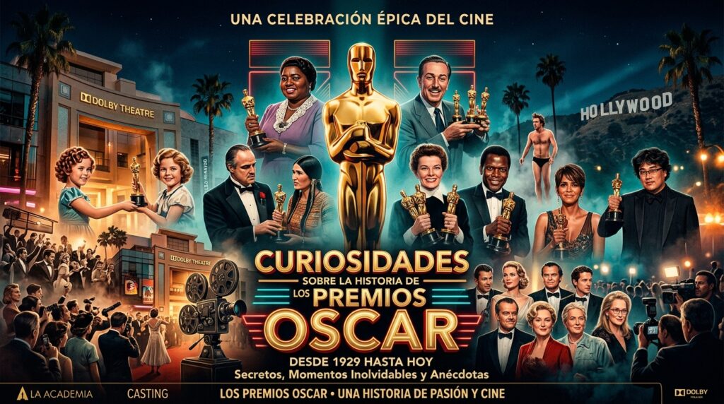 Imagen representativa de Curiosidades Sobre la Historia de los Premios Oscar