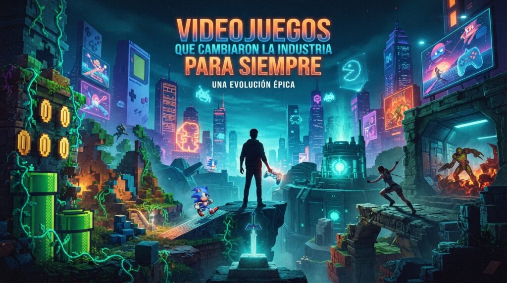 Imagen representativa de Videojuegos que Cambiaron la Industria Para Siempre