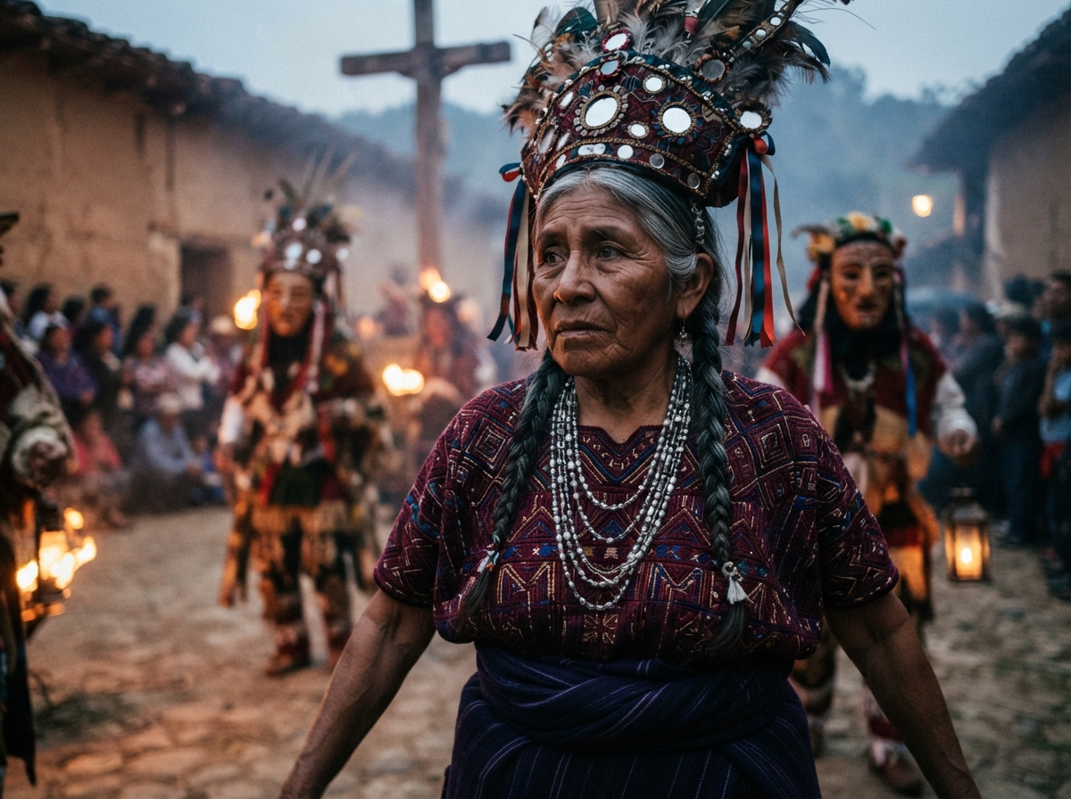 Detalles visuales de Costumbres y Tradiciones Extrañas Alrededor del Mundo