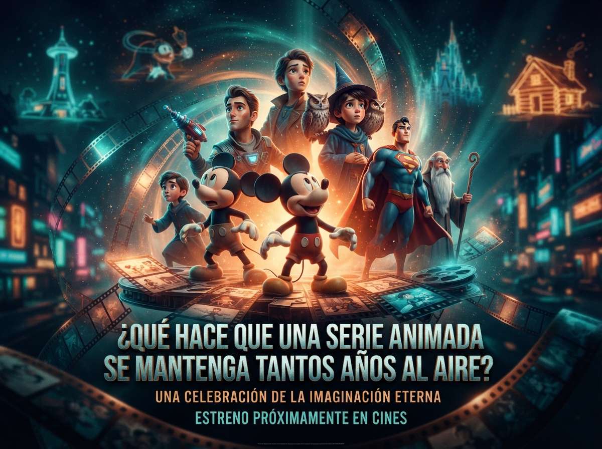 Detalles visuales de ¿Qué Hace que una Serie Animada se Mantenga Tantos Años al Aire?